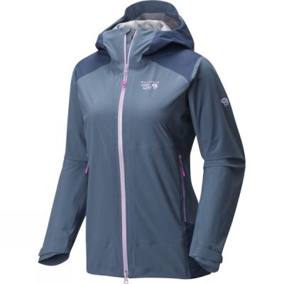 Chaquetas Mountain Hardwear Torzonic Mujer - Azules - Chile CEO874631